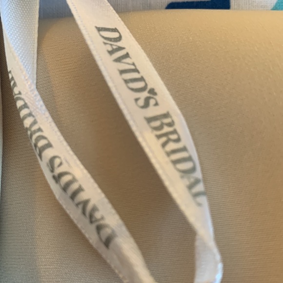 DAVID’S BRIDAL Off- Shoulder Gown - Picture 11 of 12